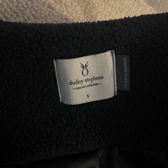 Dudley Stephens Lafayette Vest in Sherpa Navy Fleece - Picture 8 of 9